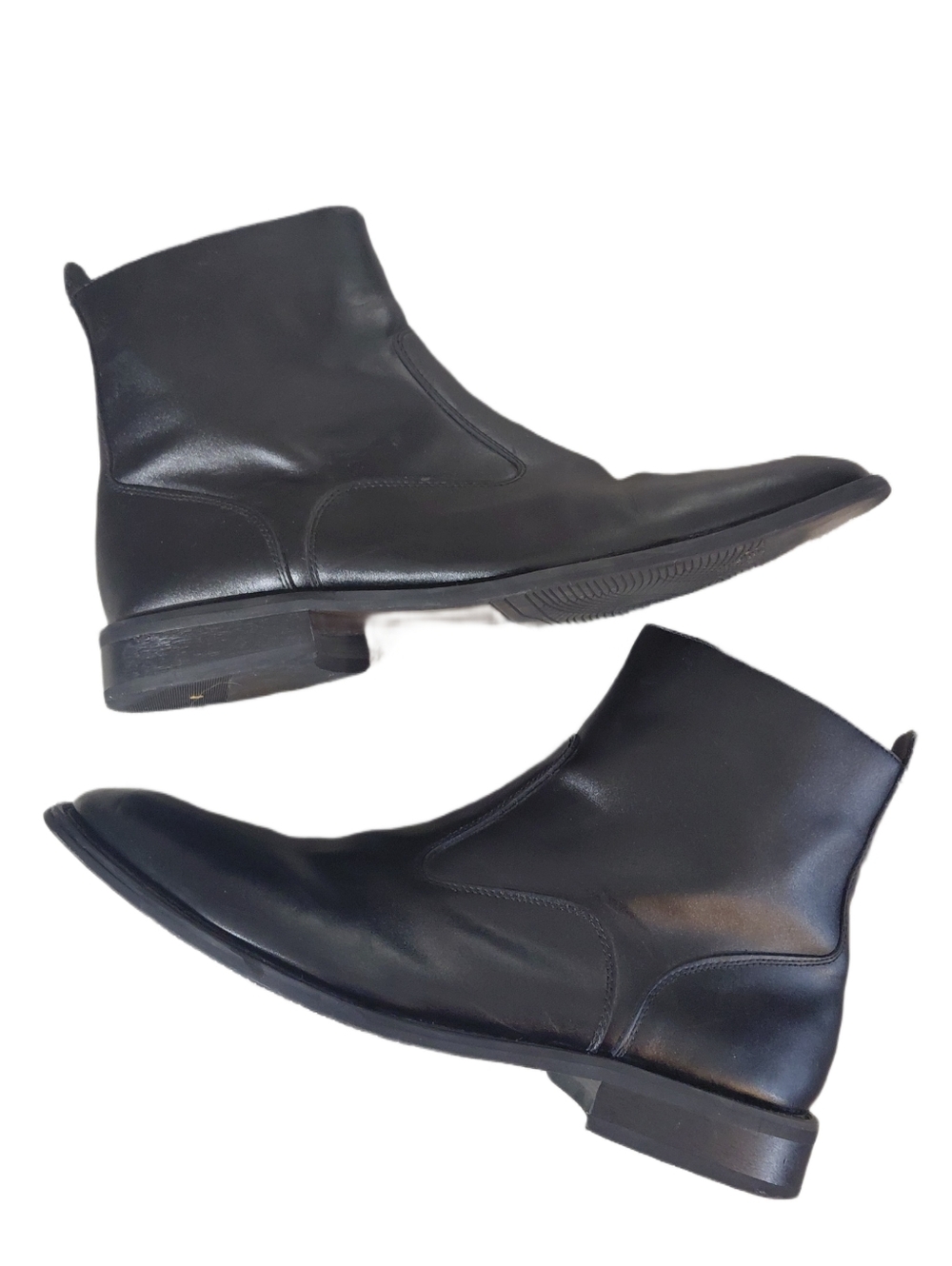 Giorgio Brutini Black Leather Chelsea Ankle Dress Boots Men's Size 14 B